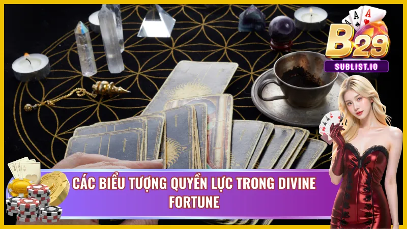Divine Fortune B29 - Khám Phá Slot Nổ Hũ Ăn Khách Nhất 2025 6 Những biểu tượng cao quý trong slot Divine Fortune