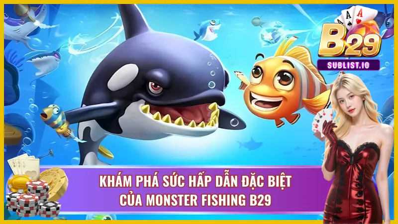 Săn Thưởng Từ Monster Fishing B29 Làm Giàu Nhanh Chóng 2 Trải nghiệm đại dương bất tận với Monster Fishing B29