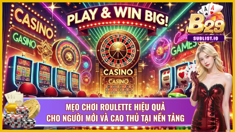 Roulette B29 - Trò Chơi Hấp Dẫn Bậc Nhất Tại Casino Online 5 Mẹo chơi roulette hiệu quả cho người mới và cao thủ tại nền tảng